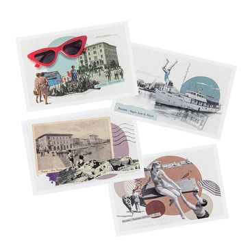 Jadran Postcard Collage 