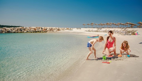 Spiaggie Val sull'isola di Sant'Nikola 1