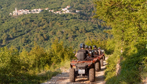 Family Quad Safari in Rabac 4