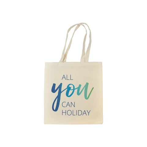 Borsa di stoffa All you can holiday